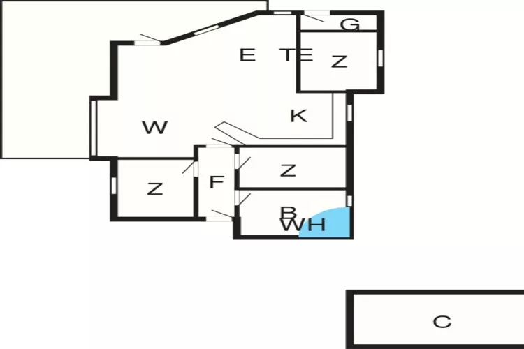 6 persoons vakantie huis in Hirtshals-By Traum-Plattegrond