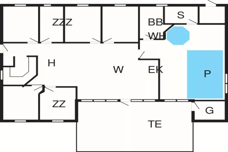 10 persoons vakantie huis in Nordborg-By Traum-Plattegrond