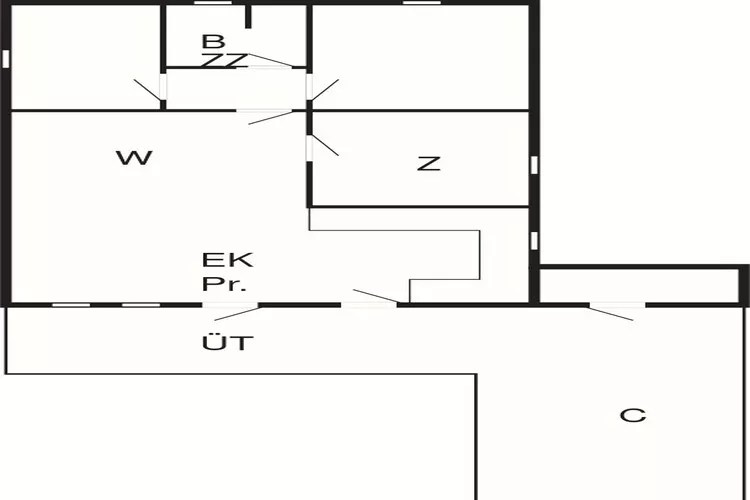 Gezellig toevluchtsoord nabij strand -- By Traum Ferienwohnungen-Plattegrond