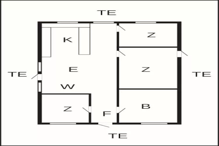 6 persoons vakantie huis in Løkken-By Traum-Plattegrond