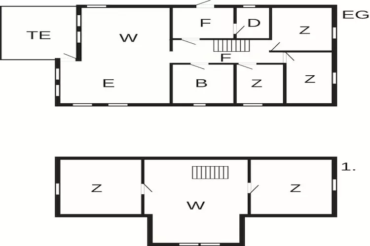6 persoons vakantie huis in Dønna-Plattegrond