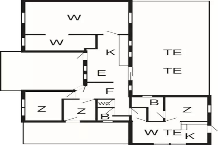 8 persoons vakantie huis in Jerup-By Traum-Plattegrond