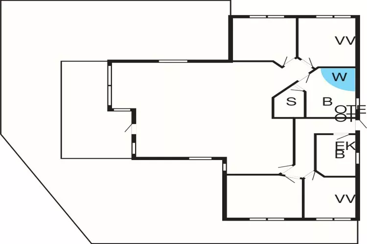 8 persoons vakantie huis in Humble-By Traum-Plattegrond