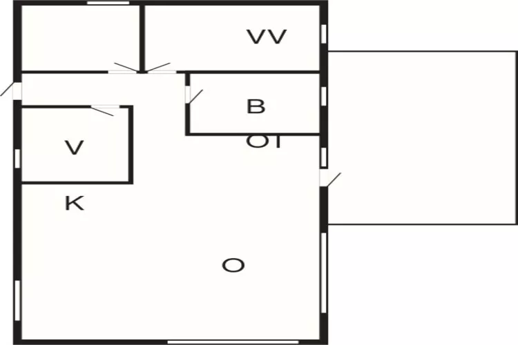 6 persoons vakantie huis in Fårvang-By Traum-Plattegrond