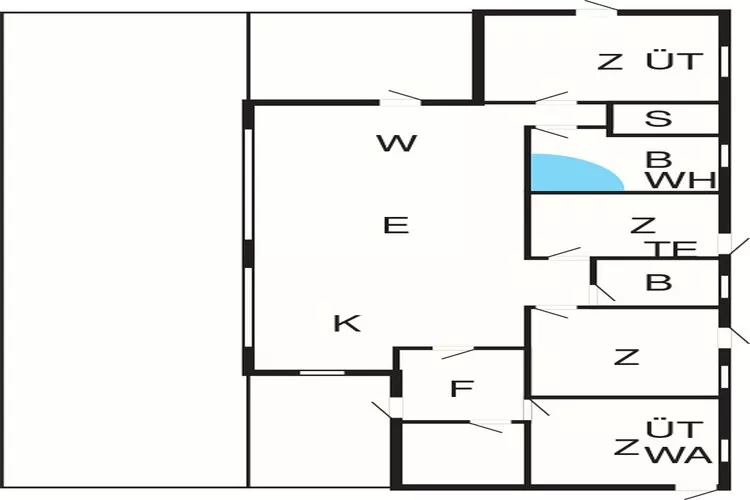 8 persoons vakantie huis in Hadsund-By Traum-Plattegrond
