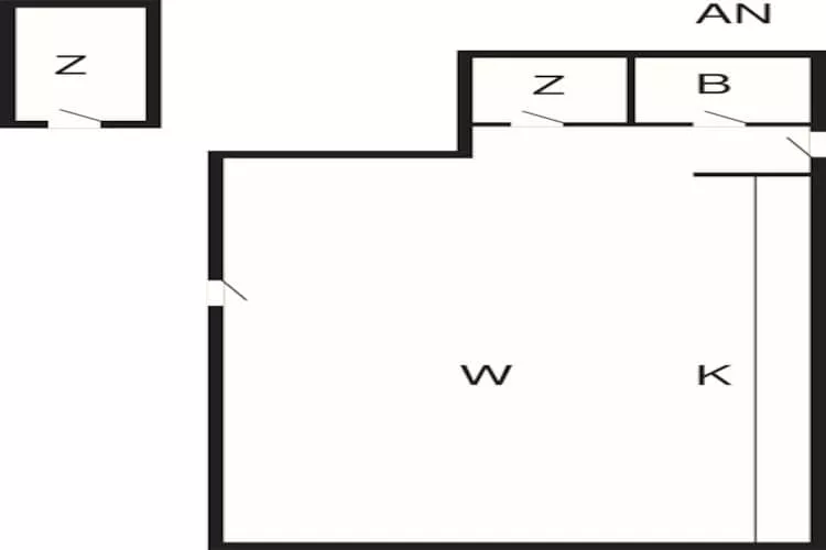 4 persoons vakantie huis in Hurup Thy-By Traum-Plattegrond