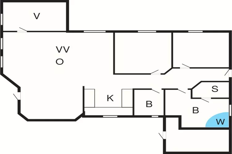 9 persoons vakantie huis in Hirtshals-By Traum-Plattegrond