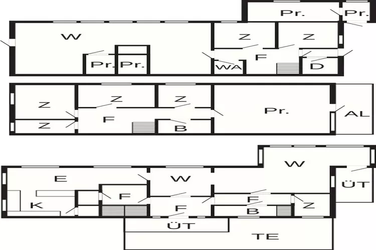 10 persoons vakantie huis in Folkestad-Plattegrond