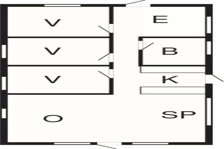 6 persoons vakantie huis in Rømø-By Traum-Plattegrond