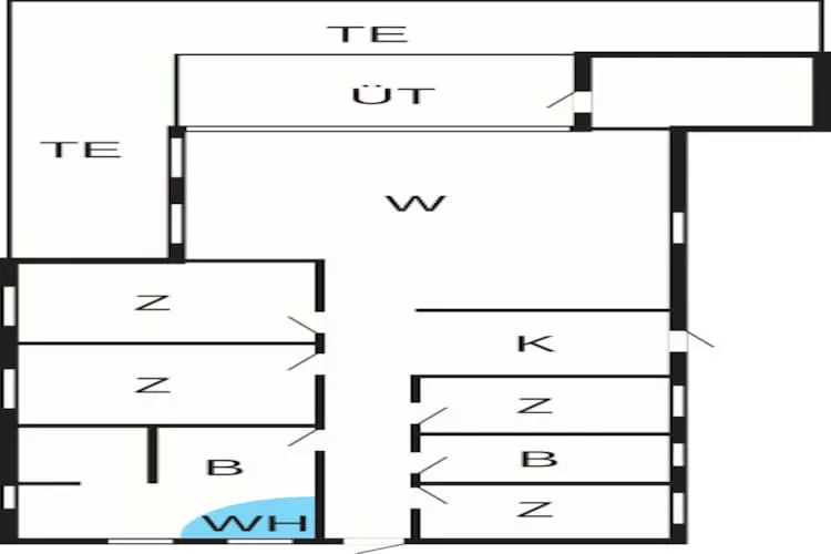 Luxe Spa Retreat in Marielyst -- By Traum Ferienwohnungen-Plattegrond