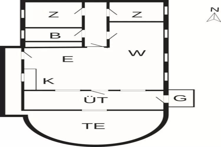 4 persoons vakantie huis in Ulfborg-By Traum-Plattegrond