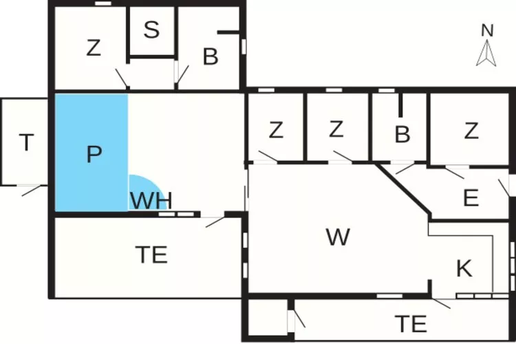 8 persoons vakantie huis in Ulfborg-By Traum-Plattegrond