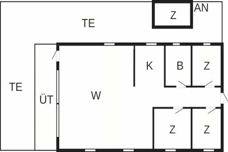 6 persoons vakantie huis in Storvorde-By Traum-Plattegrond