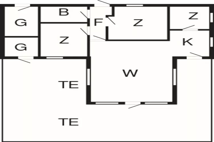 Zeezicht met terras -- By Traum Ferienwohnungen-Plattegrond