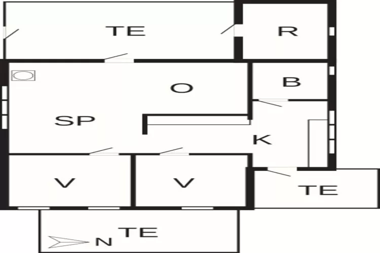 4 persoons vakantie huis in Fanø-By Traum-Plattegrond