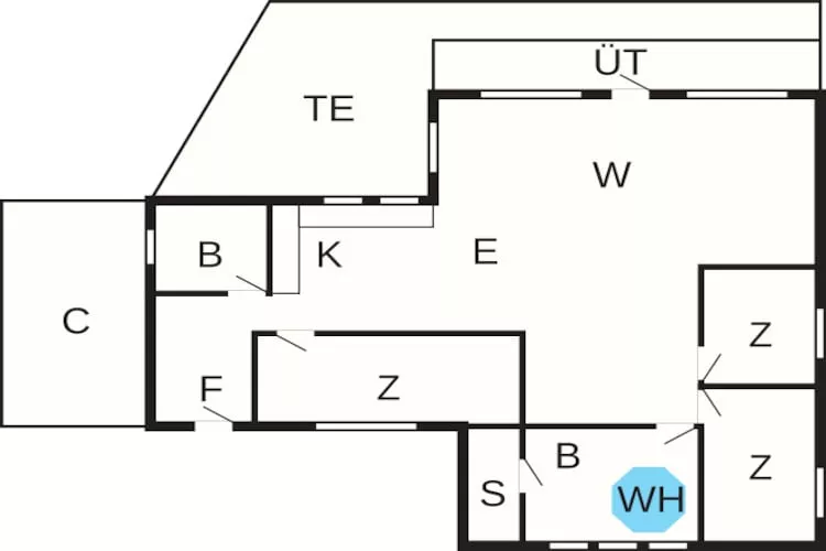 6 persoons vakantie huis in Hemmet-By Traum-Plattegrond