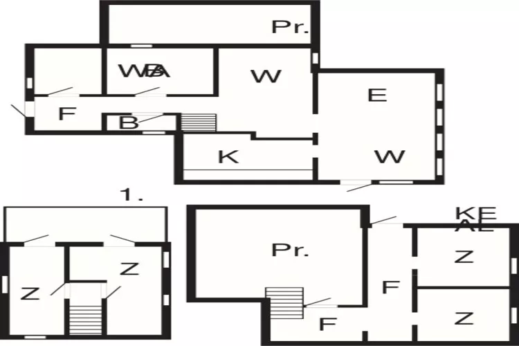 8 persoons vakantie huis in FREI-Plattegrond