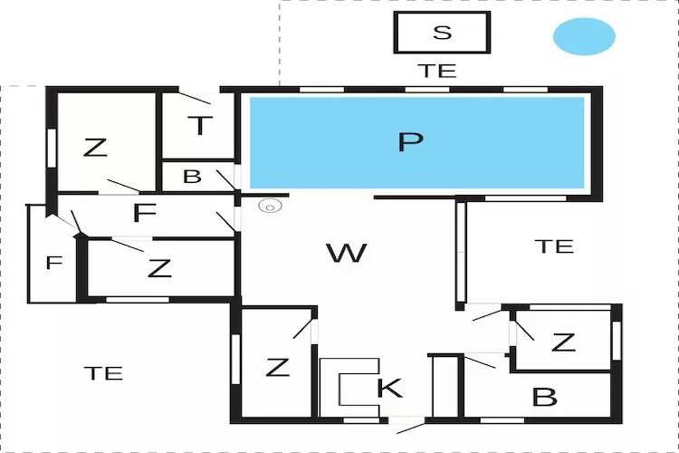 8 persoons vakantie huis in Ebeltoft-By Traum-Plattegrond