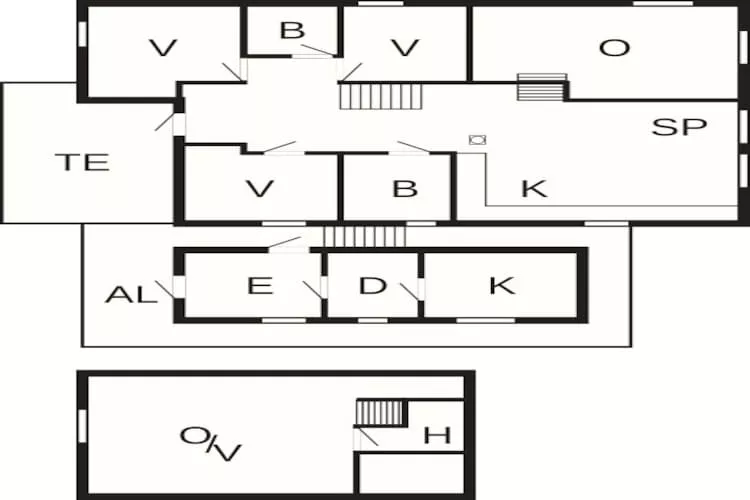 8 persoons vakantie huis in Lesund-Plattegrond