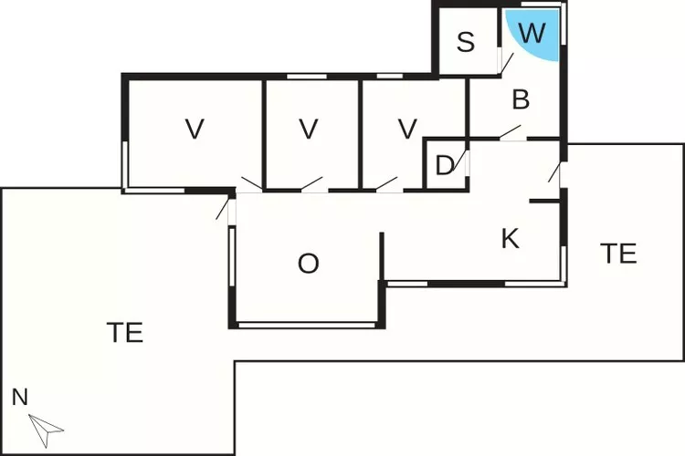 8 persoons vakantie huis in Hjørring-By Traum-Plattegrond
