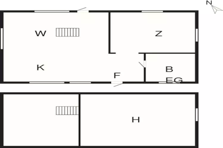 4 persoons vakantie huis in STENHAMRA-Plattegrond