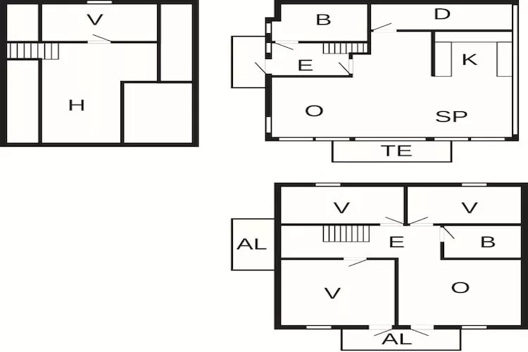 11 persoons vakantie huis in hebnes-Plattegrond