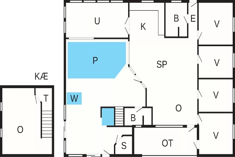 10 persoons vakantie huis in Haderslev-By Traum-Plattegrond
