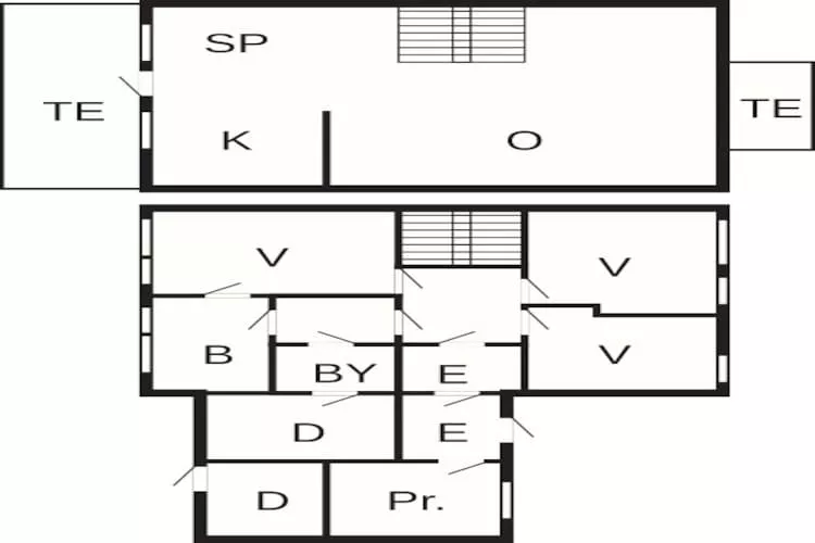 6 persoons vakantie huis in Svolvær-Plattegrond