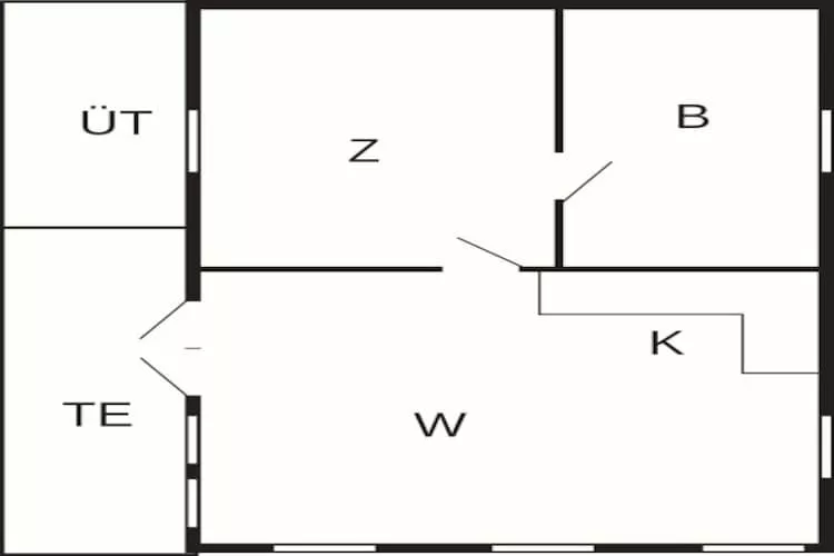 3 persoons vakantie huis in Gråsten-By Traum-Plattegrond