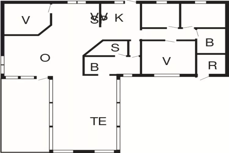 8 persoons vakantie huis in Knebel-By Traum-Plattegrond