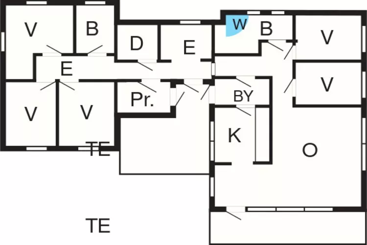LYNGHEIM-Plattegrond