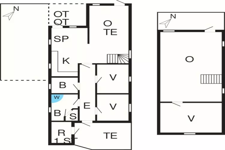 Luxe kust retraite -- By Traum Ferienwohnungen-Plattegrond