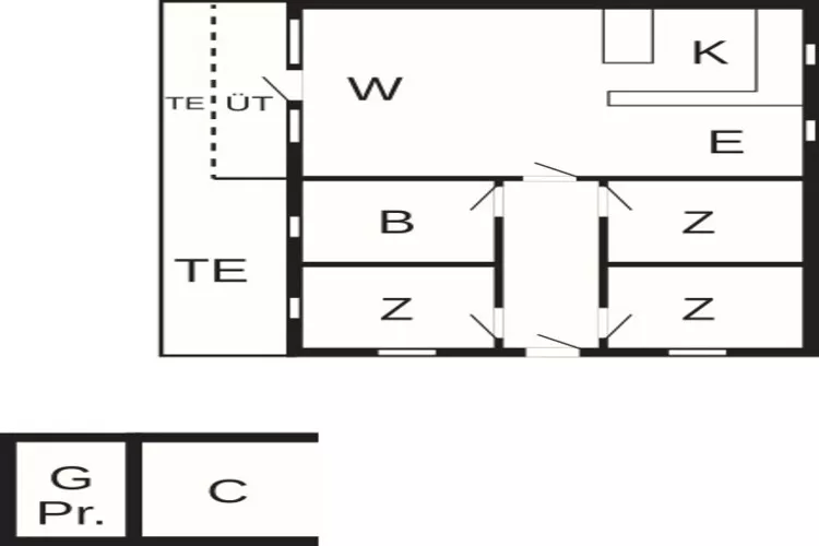 5 persoons vakantie huis in Ansager-By Traum-Plattegrond