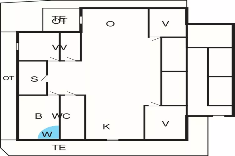 10 persoons vakantie huis in Ebeltoft-By Traum-Plattegrond