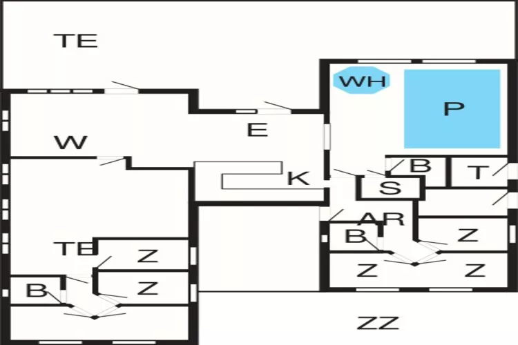 Luxe zwembad retraite bij zee -- By Traum Ferienwohnungen-Plattegrond