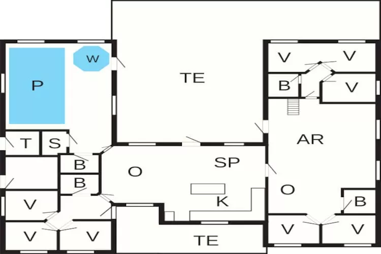 Luxe retraite met zwembad -- By Traum Ferienwohnungen-Plattegrond