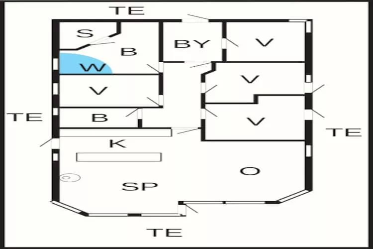 Zeezaligheid in Fyn -- By Traum Ferienwohnungen-Plattegrond