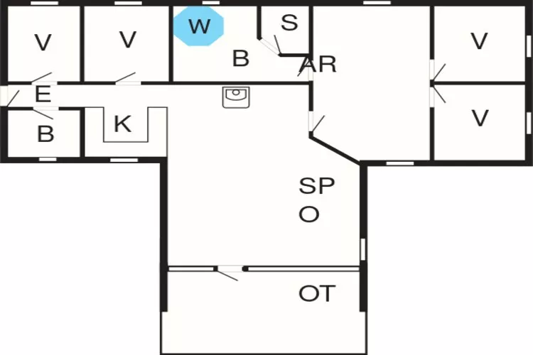 10 persoons vakantie huis in Løkken-By Traum-Plattegrond