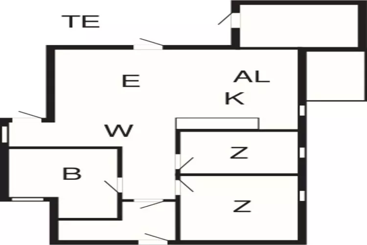 Afgelegen strand toevluchtsoord -- By Traum Ferienwohnungen-Plattegrond