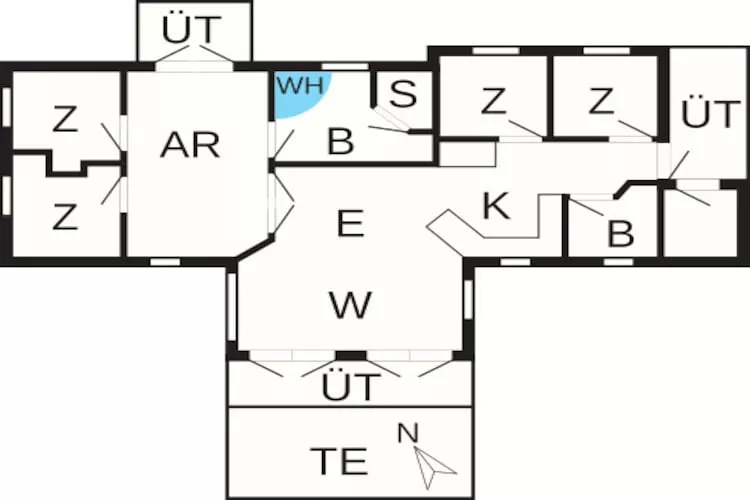 Gezinsplezier met bubbelbad -- By Traum Ferienwohnungen-Plattegrond