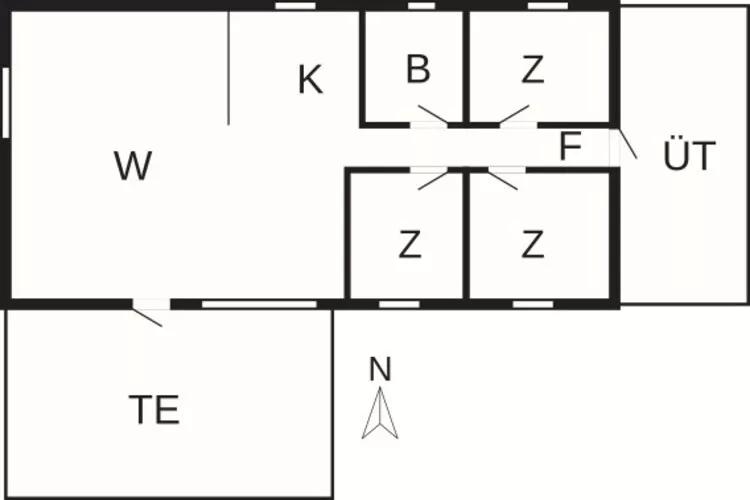 5 persoons vakantie huis in Storvorde-By Traum-Plattegrond