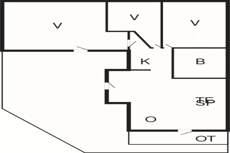 6 persoons vakantie huis in Thisted-By Traum-Plattegrond
