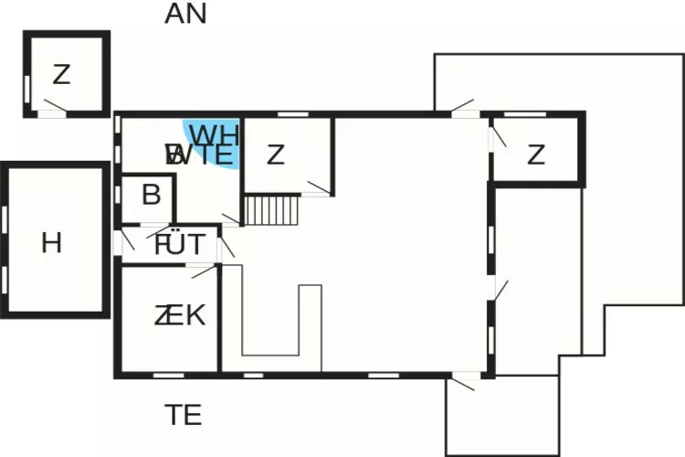 8 persoons vakantie huis in Hemmet-By Traum-Plattegrond