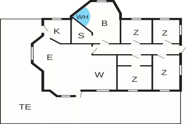8 persoons vakantie huis in Humble-By Traum-Plattegrond