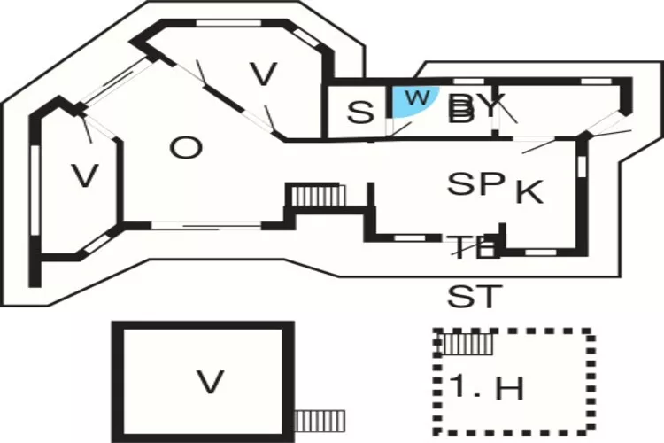 8 persoons vakantie huis in Blåvand-By Traum-Plattegrond