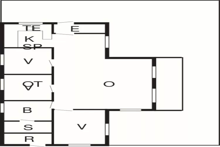 Modern huis bij duinen -- By Traum Ferienwohnungen-Plattegrond