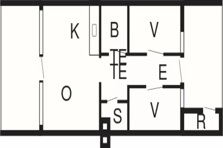 MOTEL UDSIGTEN-Plattegrond