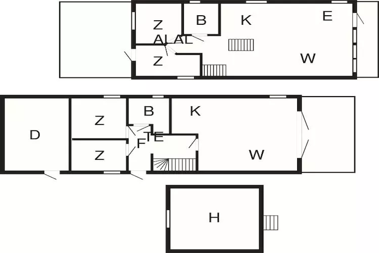 85885 FRUSTØA-Plattegrond