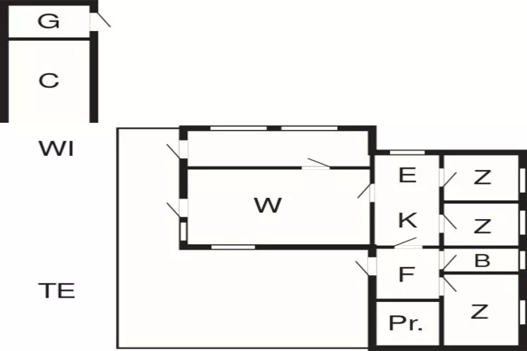 6 persoons vakantie huis in Løkken-By Traum-Plattegrond