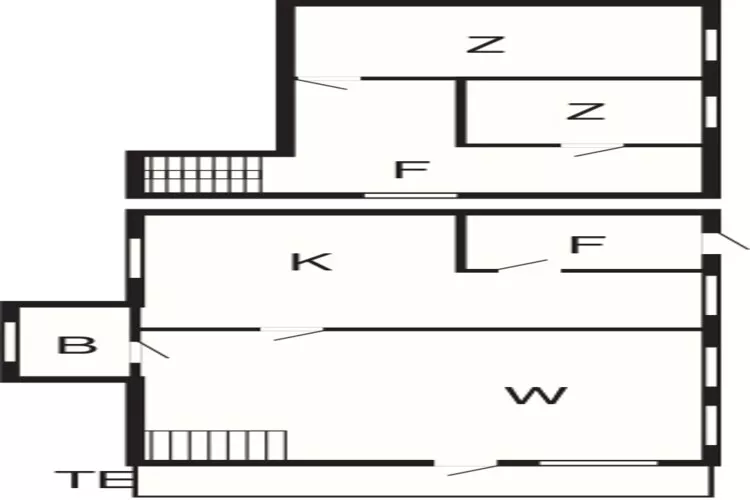 4 persoons vakantie huis in Måndalen-Plattegrond